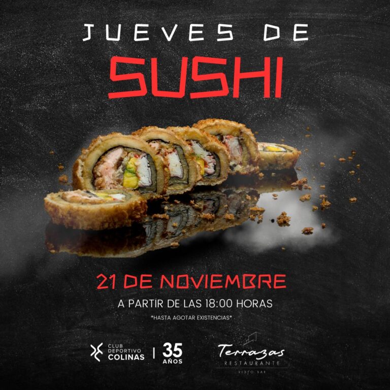 jueves de sushi 21 nov